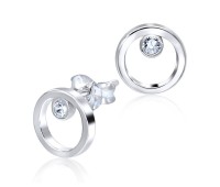 Classic Circle Stud Earrings STS-943